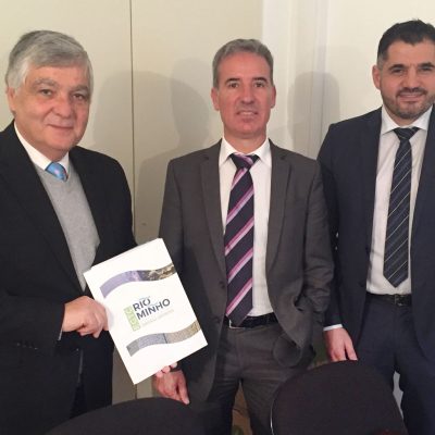 Reunión AECT co Secretario de Estado de Valorización Interior de Portugal