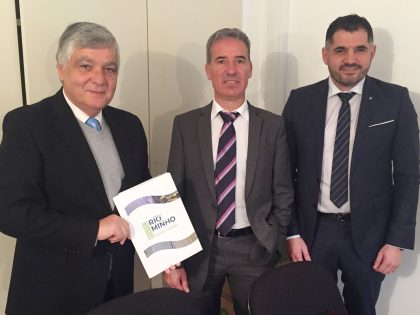 Reunión AECT co Secretario de Estado de Valorización Interior de Portugal